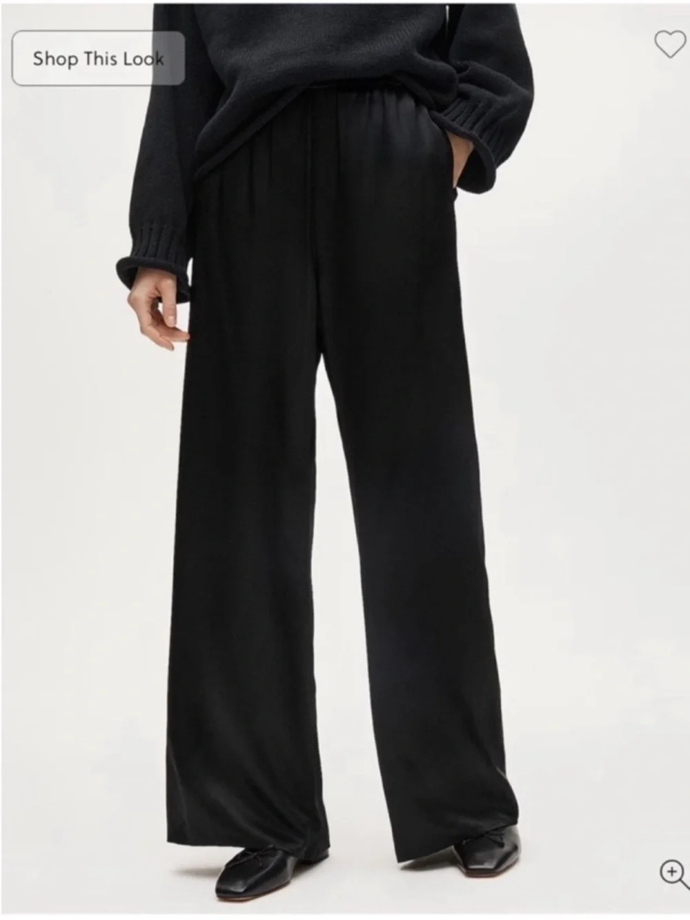 J.Crew Cosmo pant in luster charmeuse